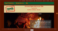 Desktop Screenshot of festiwalterra.pl